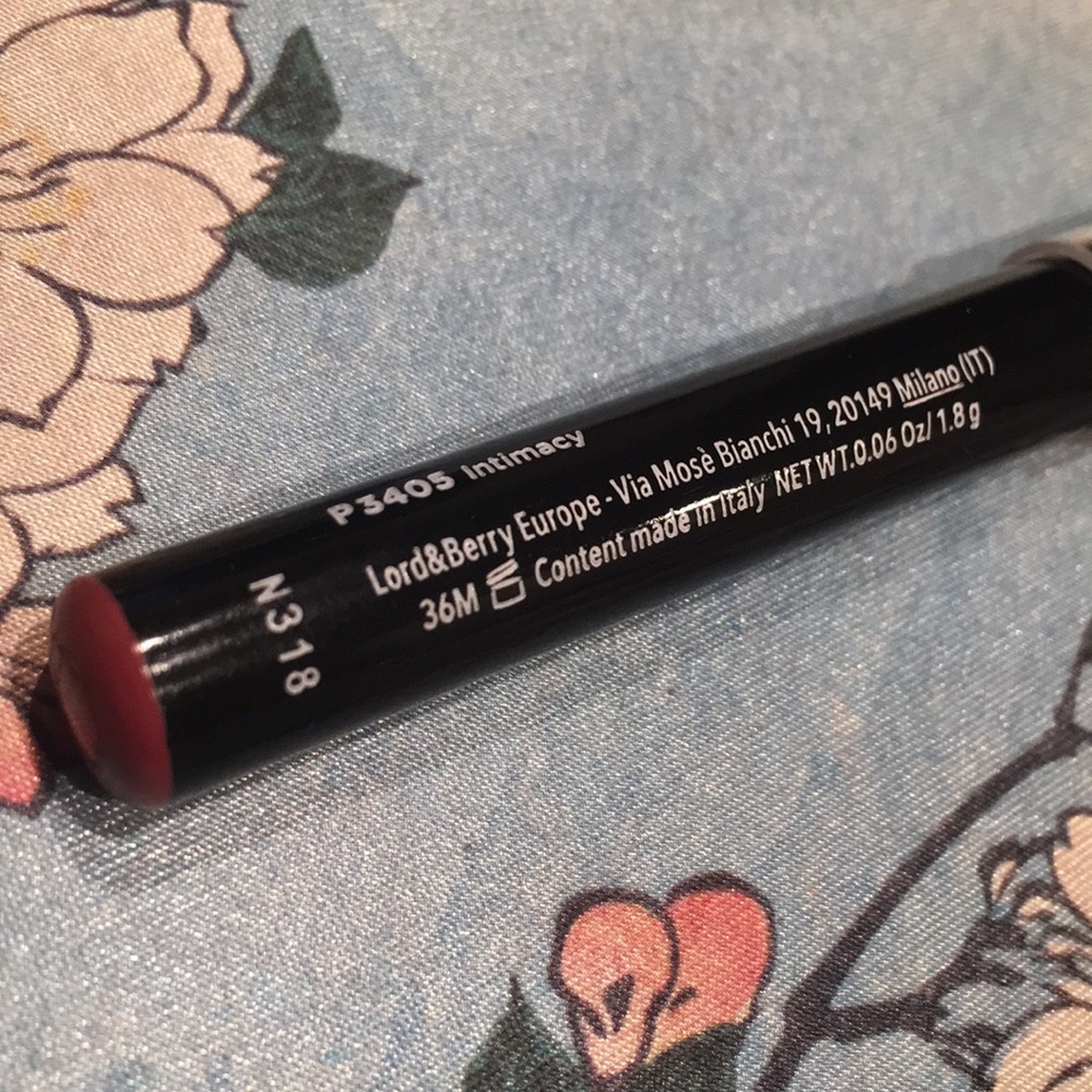 🎉5/25$ LORD & BERRY: Matte crayon lip-Intimacy - Picture 4 of 5